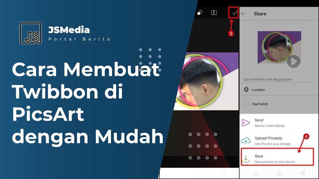 Cara Membuat Foto Twibbon di PicsArt