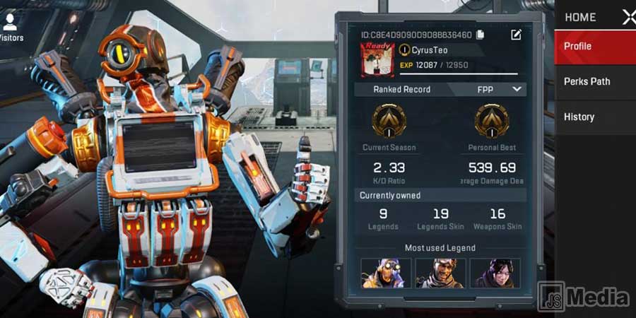 Cara Naik Level Dengan Cepat di Apex Legends Mobile