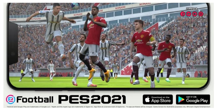 Cara Menautkan Akun PES 2021 Mobile