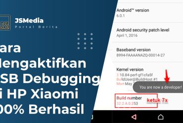 Cara Mengaktifkan USB Debugging di HP Xiaomi