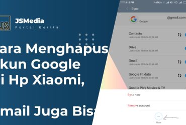 Cara Menghapus Akun Google Di Hp Xiaomi