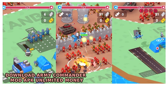 Download Army Commander Mod Apk Unlimited Money