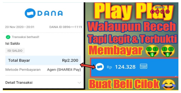 Game Penghasil Saldo Dana Tanpa Iklan: Play Play