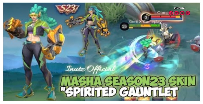 Skin Spirited Gauntlet Masha Gratis, Klaim Sekarang!