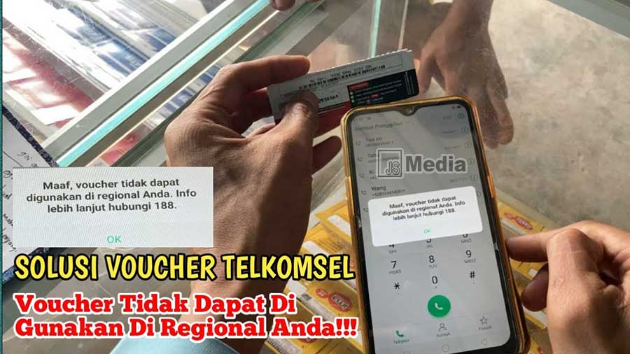 Vouchet Telkomsel Tidak Bisa Digunakan di Regional Anda