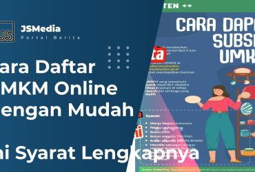 Cara Daftar UMKM Online Dengan Mudah