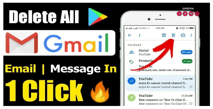 Cara Menghapus Semua Pesan Email di HP Sekaligus