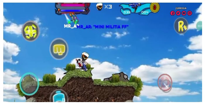 Download Mini Militia 2D FF Mod