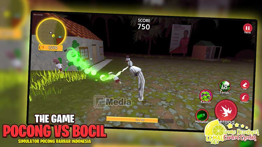 Download Game Pocong vs Bocil Kematian APK yang Viral