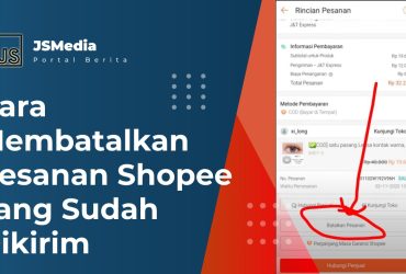 Membatalkan Pesanan Shopee