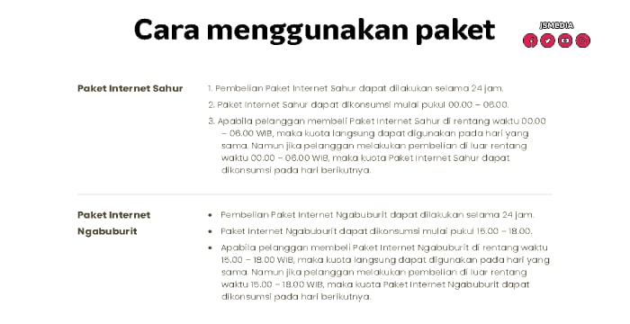 Paket Internet Sahur dan Ngabuburit Telkomsel