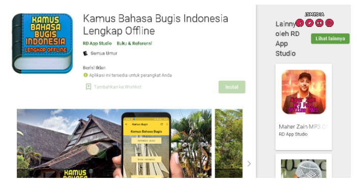 Aplikasi Translate Bahasa Bugis