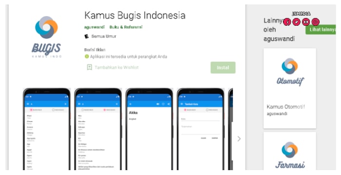 Aplikasi Translate Bahasa Bugis