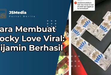 Cara Membuat Pocky Love Viral