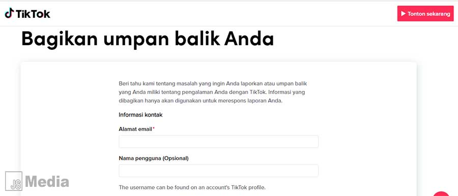 Cara Menghilangkan Account Warning TikTok