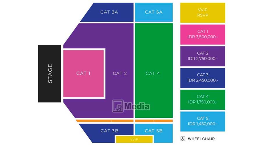 Harga Tiket Konser Westlife 2023 Indonesia