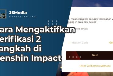 Mengaktifkan Verifikasi 2 Langkah di Genshin Impact