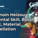 Skill Shikanoin Heizou Elemental Skill, Burst, Talent, Material, Constellation