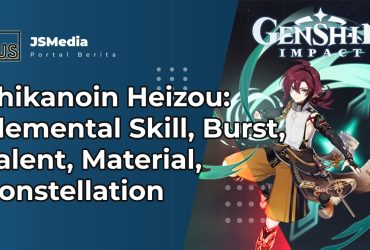 Skill Shikanoin Heizou Elemental Skill, Burst, Talent, Material, Constellation