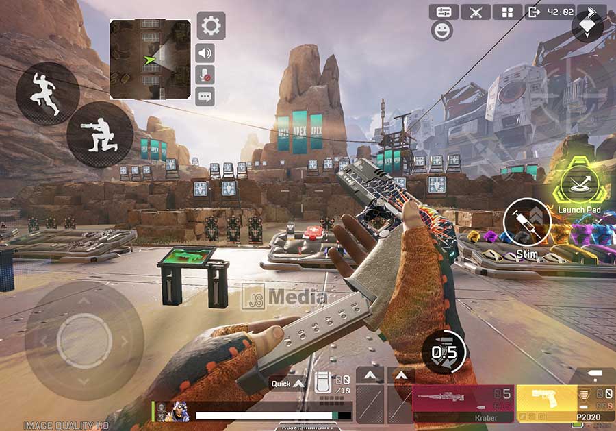 Cara Main 90 FPS Apex Legends Mobile