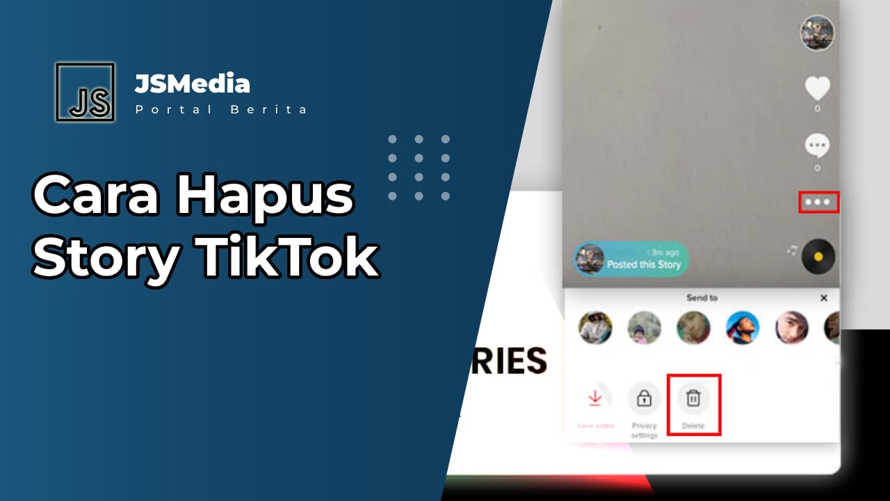 Cara Hapus Story TikTok