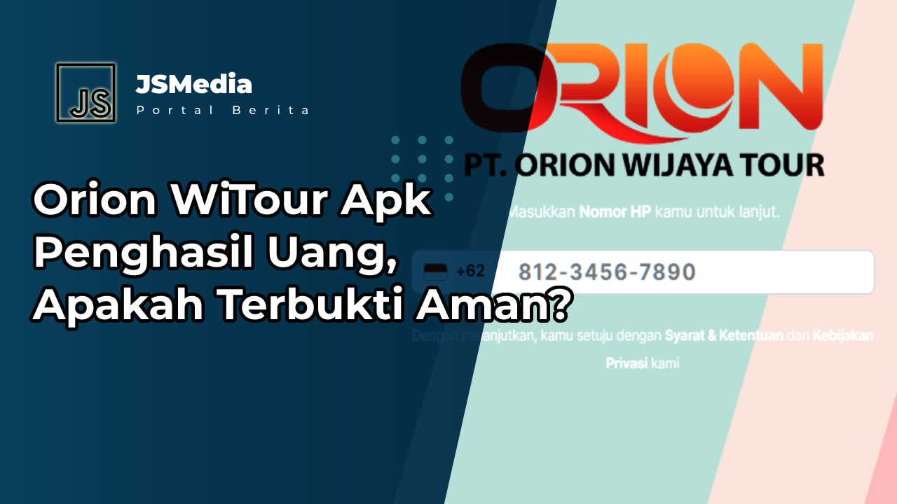 Orion WiTour Apk Penghasil Uang