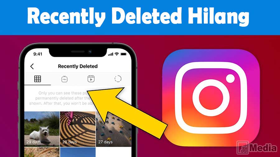 Recently deleted IG Hilang