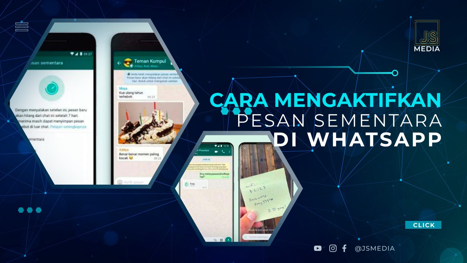 Cara Mengaktifkan Pesan Sementara di WhatsApp