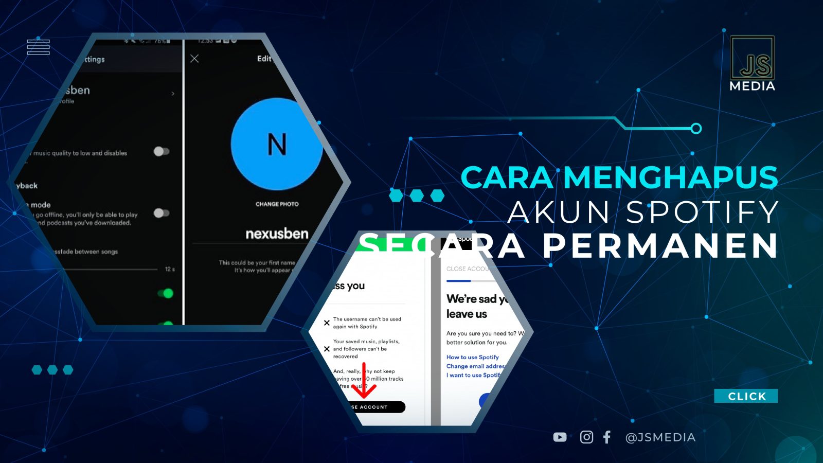 Cara Menghapus Akun Spotify Secara Permanen