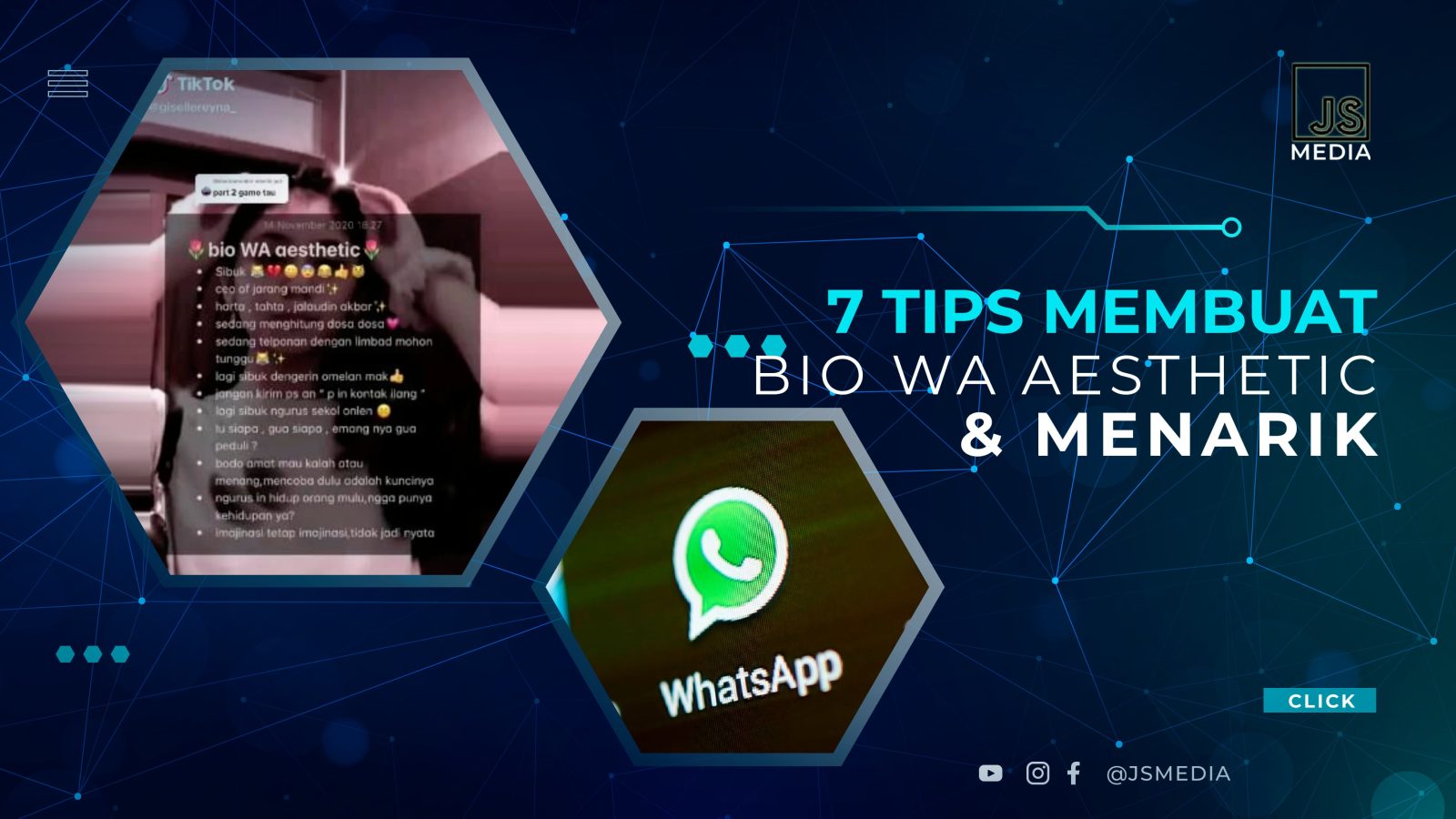 7 Tips Membuat Bio WA Aesthetic & Menarik