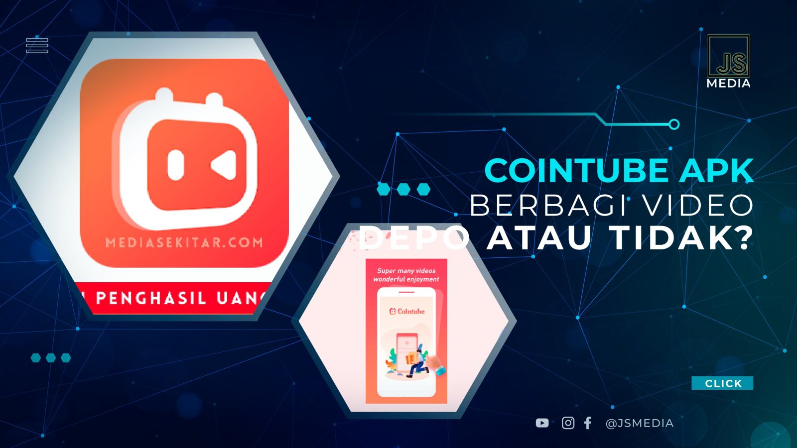 CoinTube Apk Berbagi Video