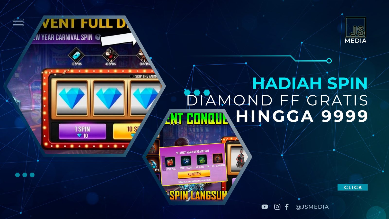 Hadiah Spin Hingga 9999