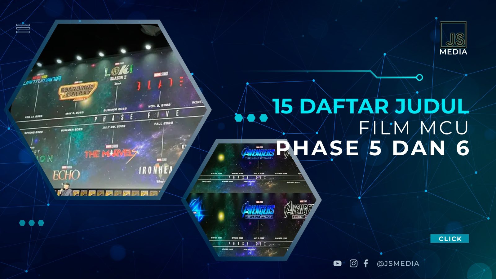 15 Daftar Judul Film MCU Phase 5 dan 6