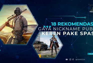 18 Rekomendasi Gaya Nickname PUBG Keren Pake Spasi