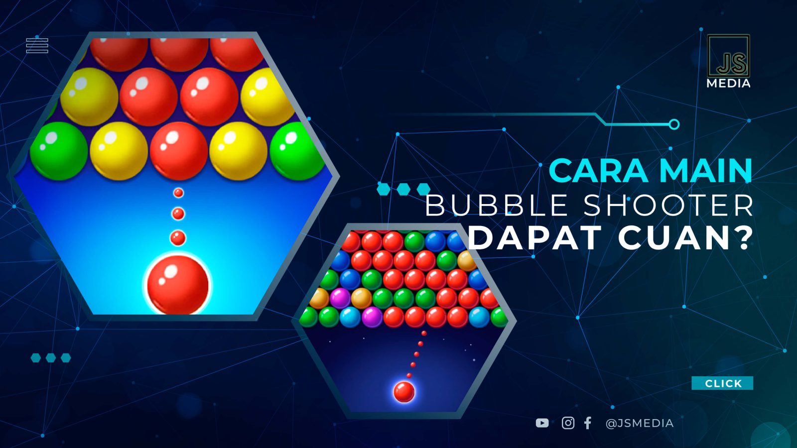 Cara Main Bubble Shooter