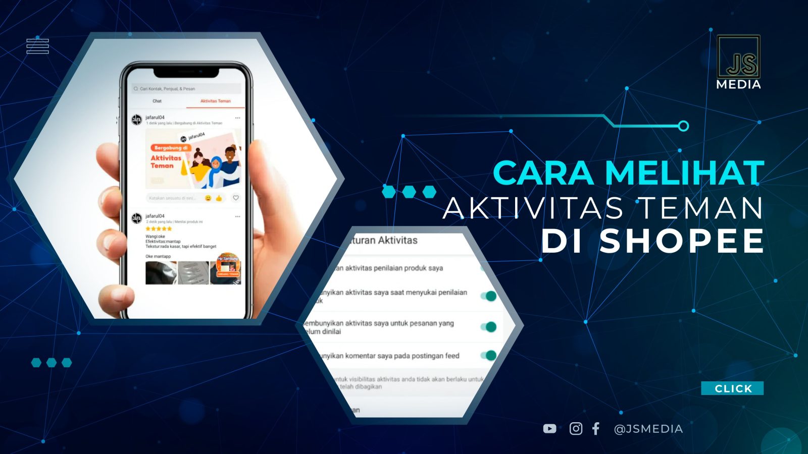 Cara Melihat Aktivitas Teman di Shopee