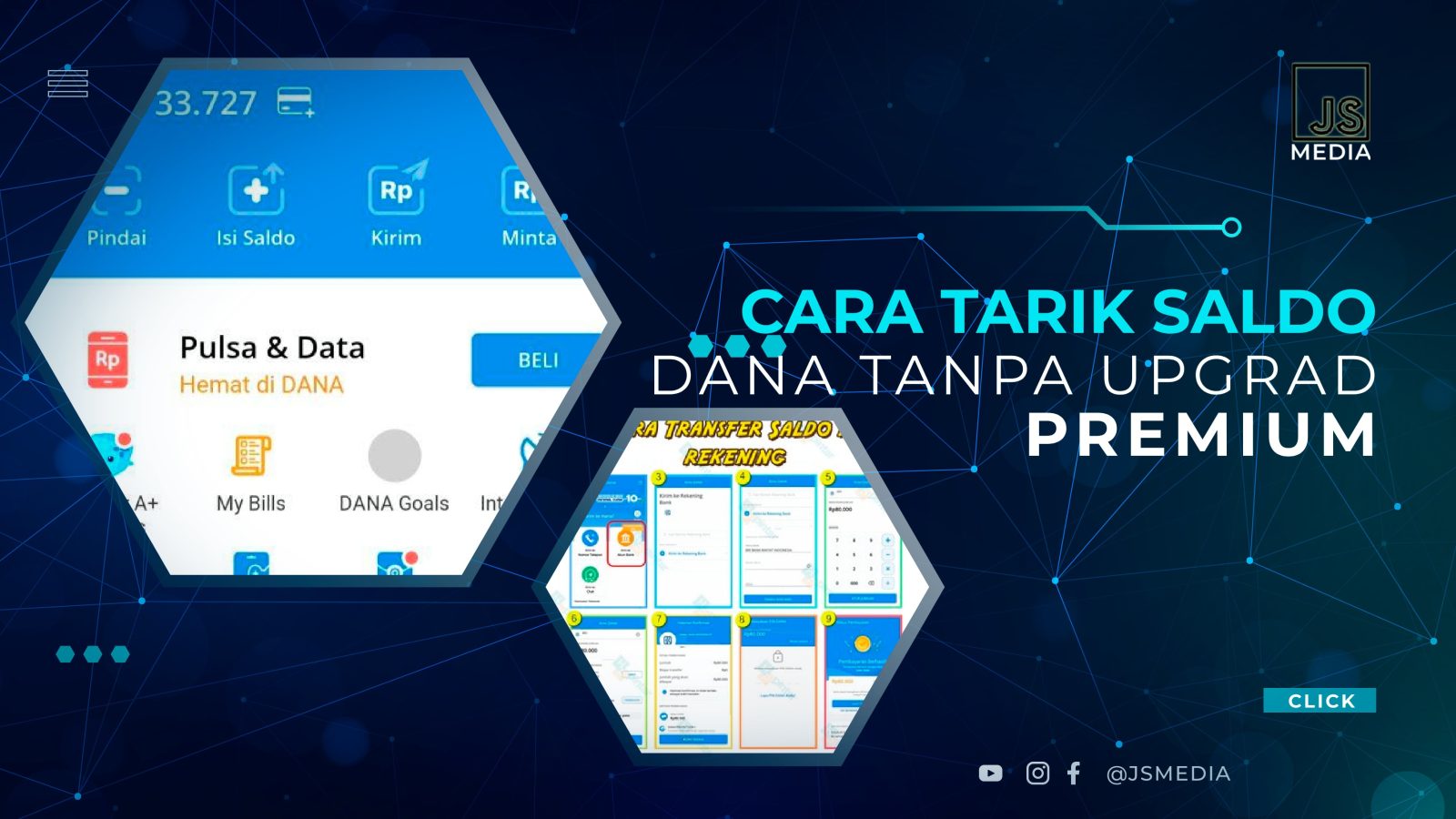 Cara Tarik Saldo DANA Tanpa Upgrade Premium