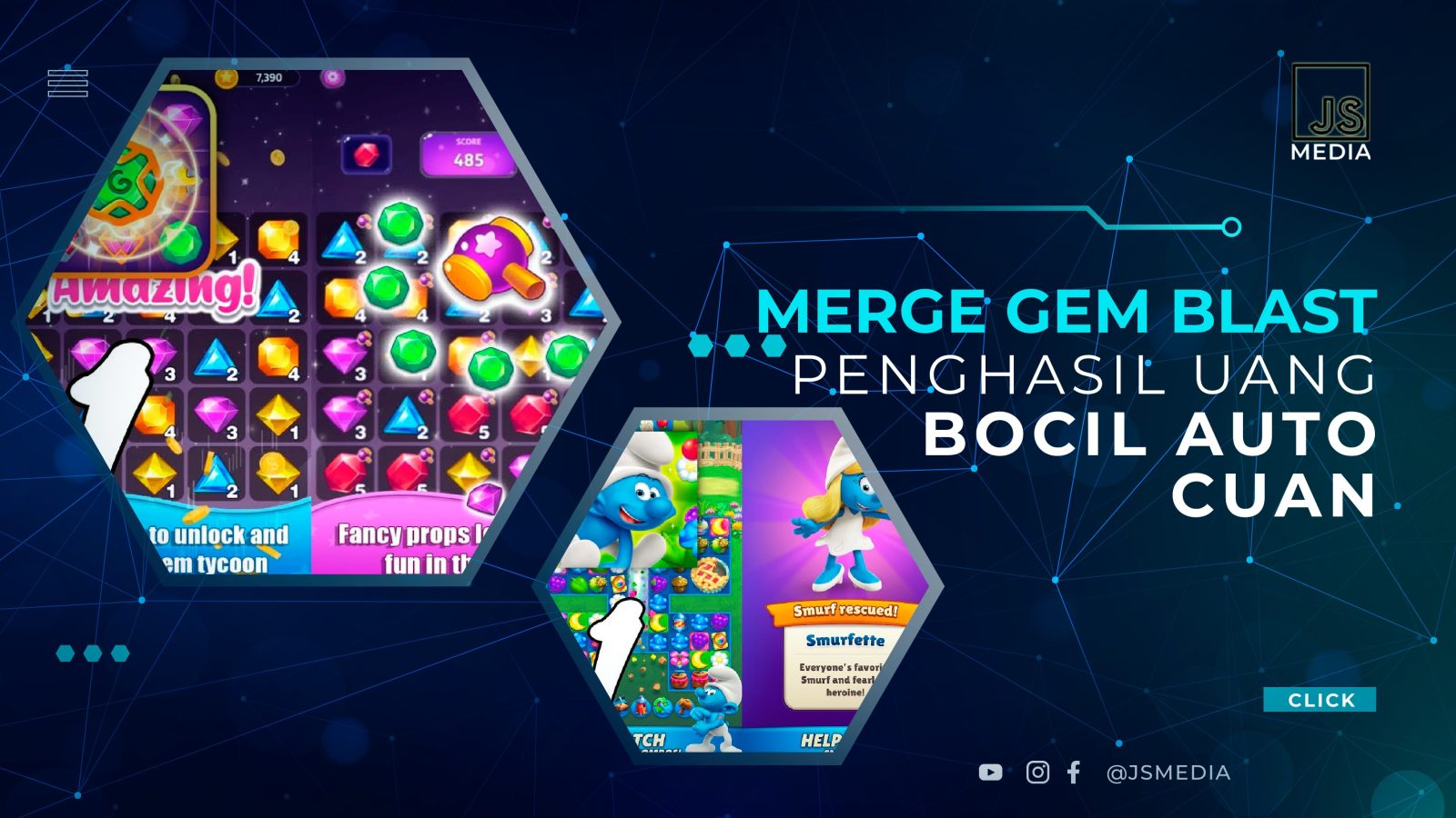 Merge Gem Blast Apk Penghasil Uang