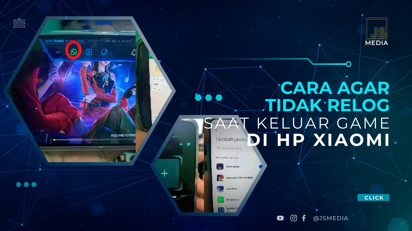 Cara Agar Tidak Relog Saat Keluar Game di HP Xiaomi