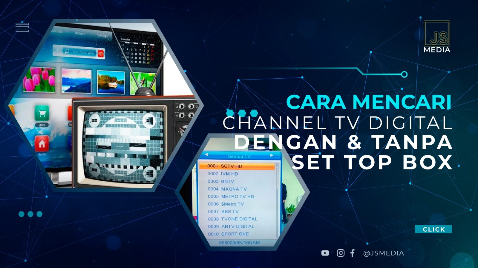 Cara Mencari Channel TV Digital Dengan dan Tanpa Set Top Box