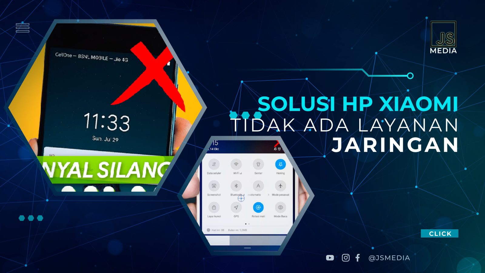 Solusi HP Xiaomi Tidak Ada Layanan Jaringan