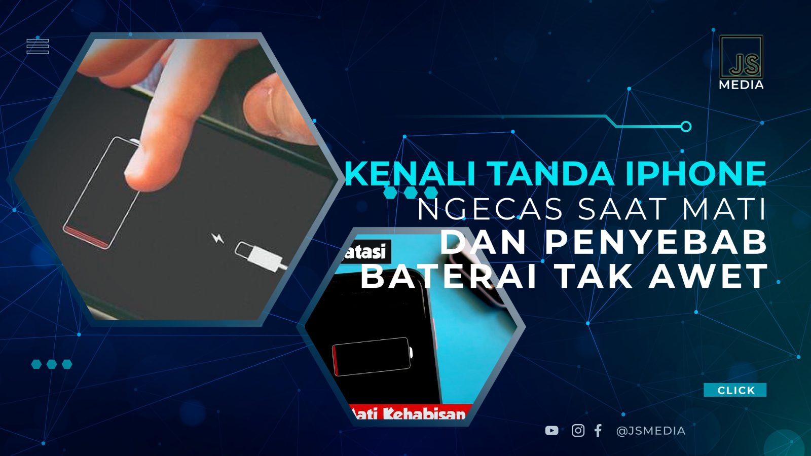 Tanda iPhone Ngecas Saat Mati