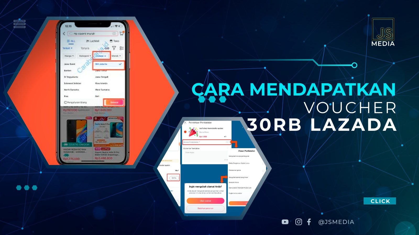 Cara Mendapatkan Voucher 30rb Lazada