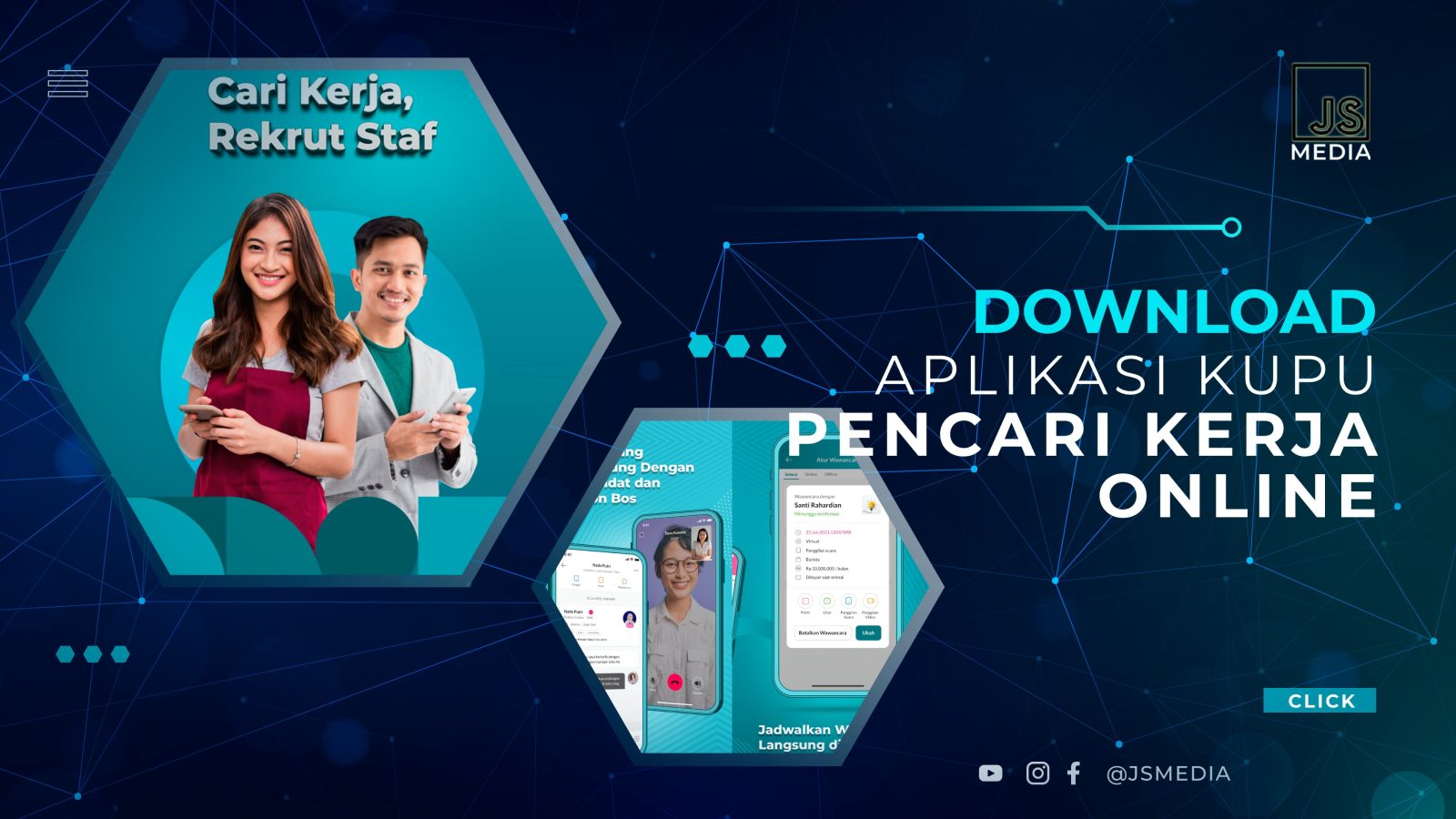 Download Aplikasi Kupu Pencari Kerja Online