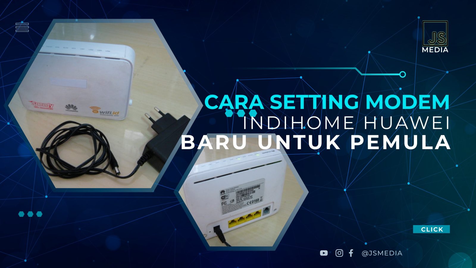 Cara Setting Modem IndiHome Huawei Baru untuk Pemula