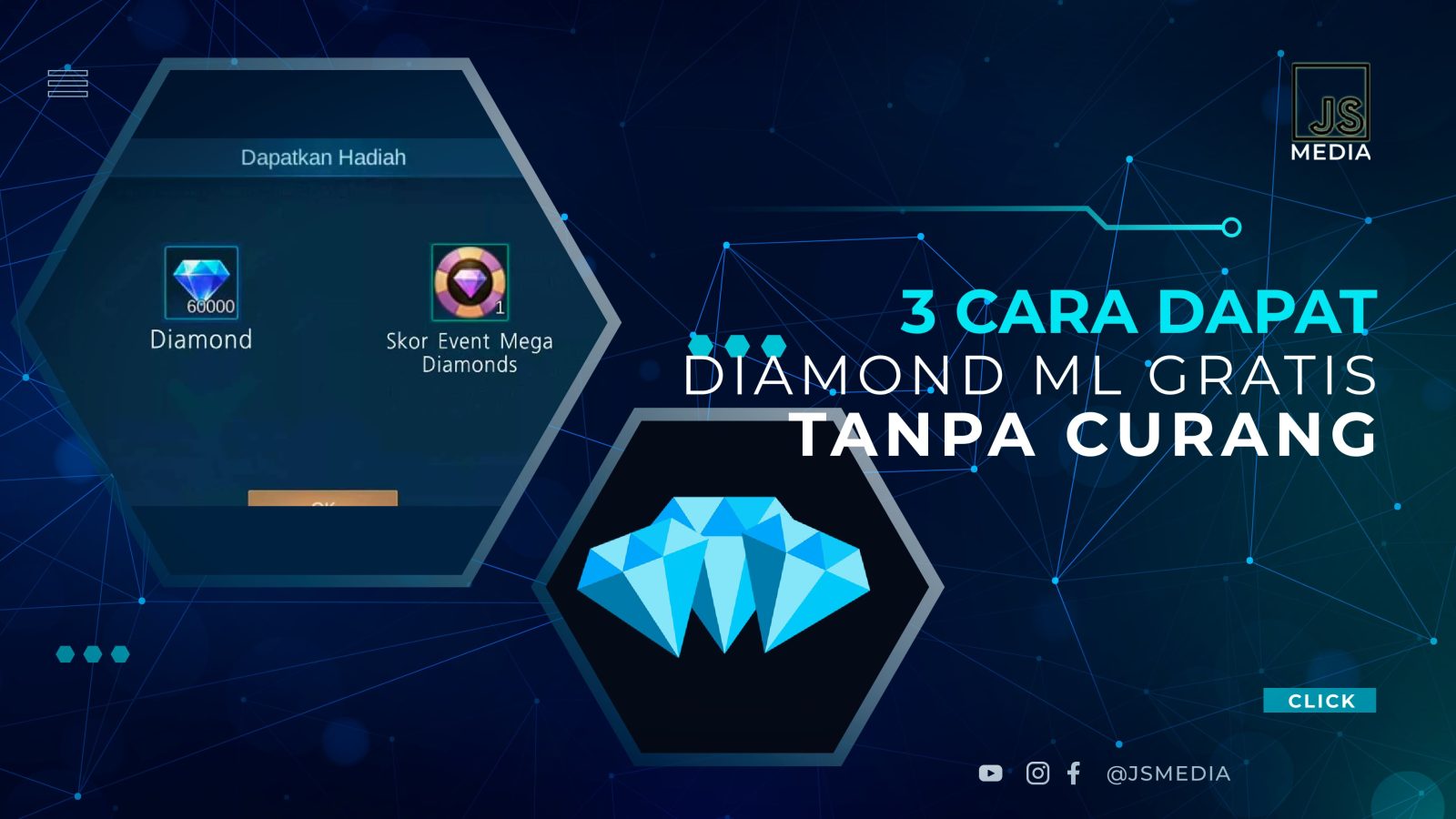 3 Cara Dapat Diamond ML Gratis, Tanpa Curang Pakai Cheat 