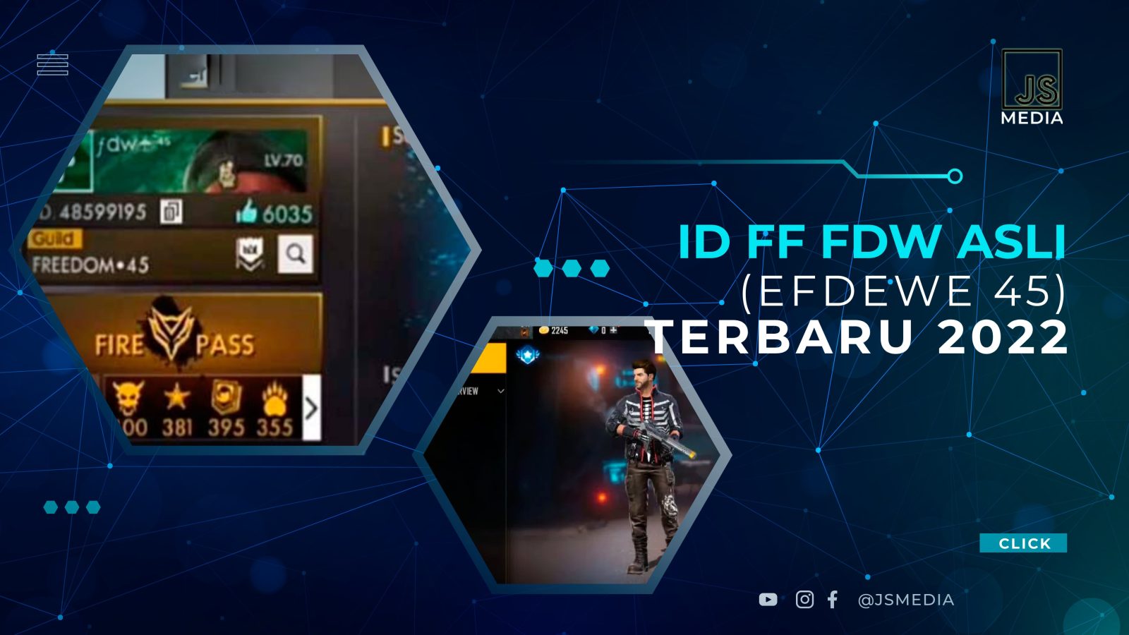 ID FF FDW Asli (efdewe 45) Terbaru 2022