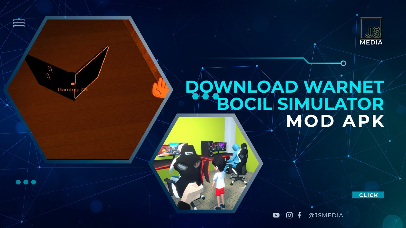 Warnet Bocil Simulator MOD APK