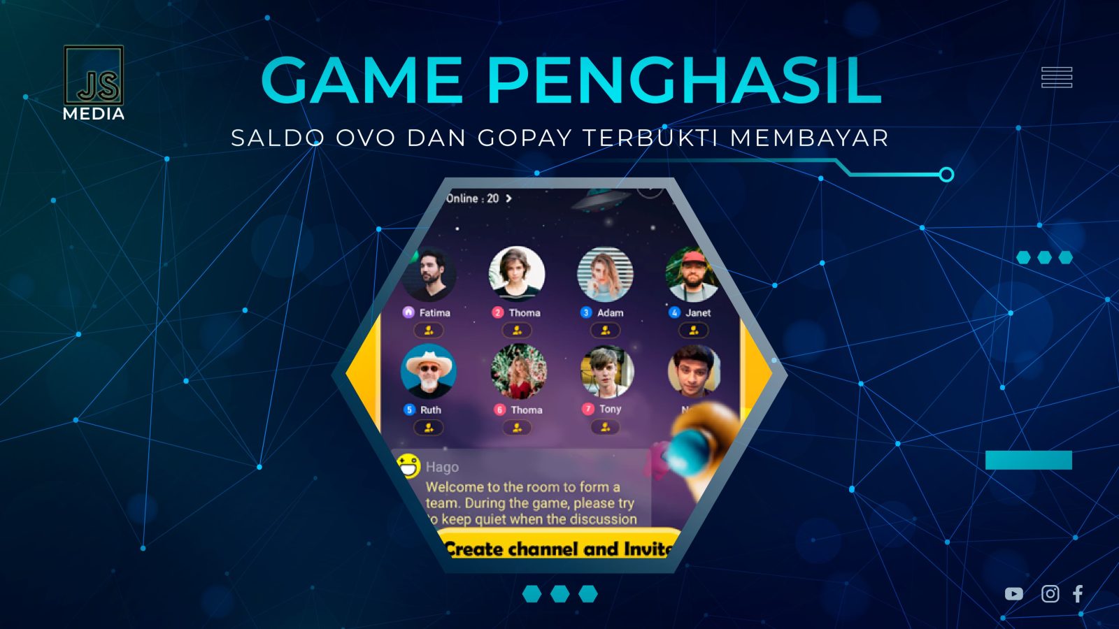 Game Penghasil Saldo OVO dan Gopay