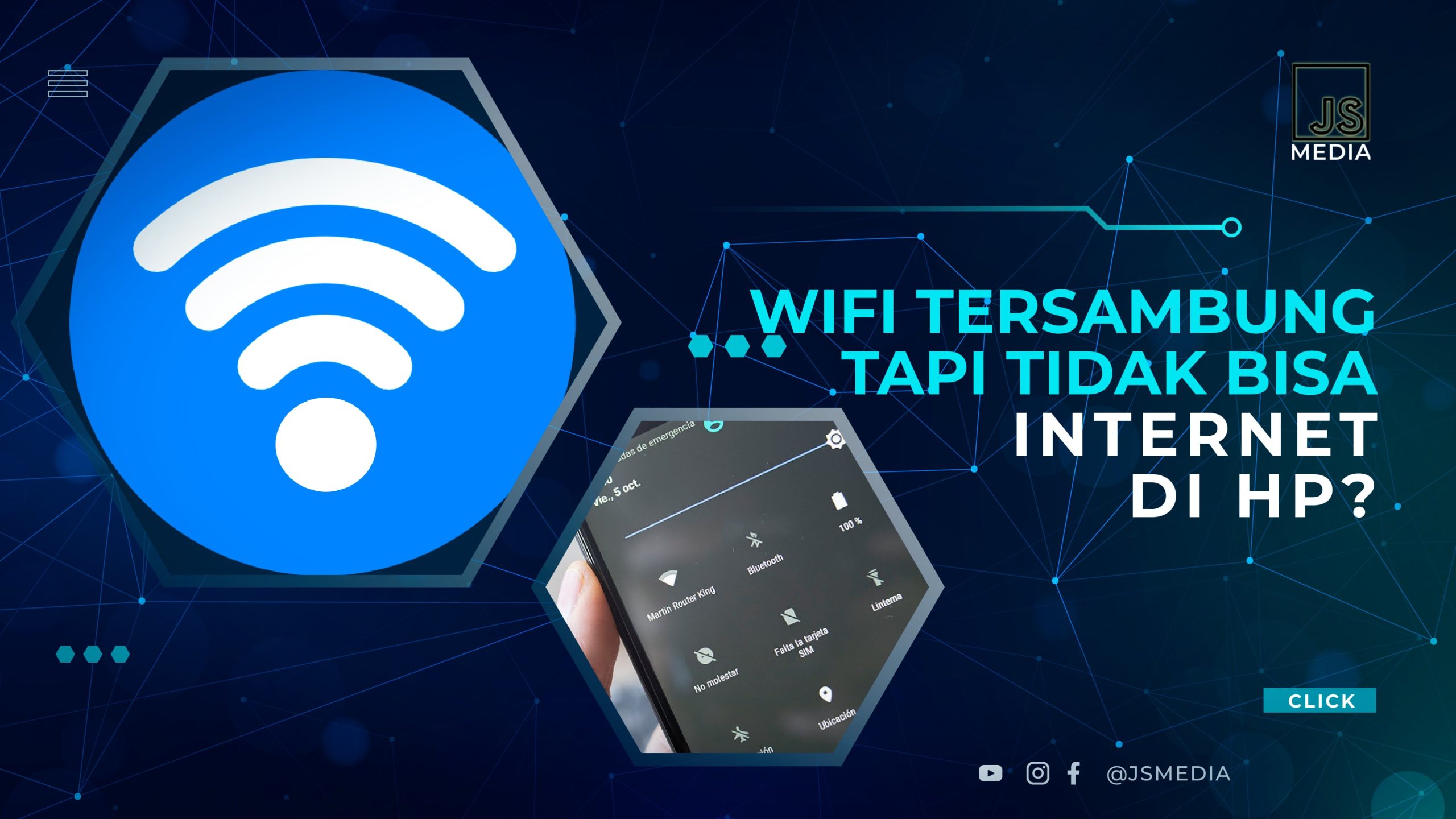 WiFi Tersambung Tapi Tidak Bisa Internet Di HP?